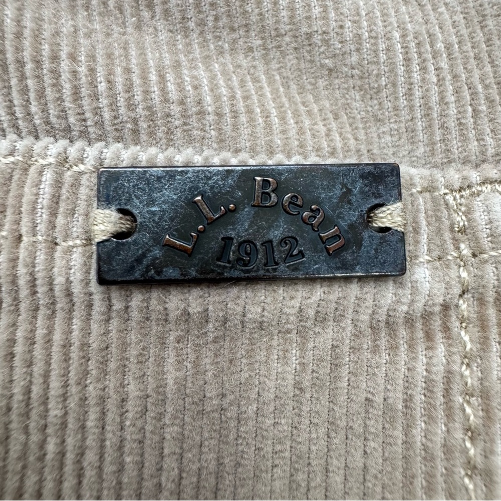 LL Bean Everyday Corduroy Pants Women’s 6 Camel Bootcut Favorite Fit Preppy Y2K - Picture 7 of 9